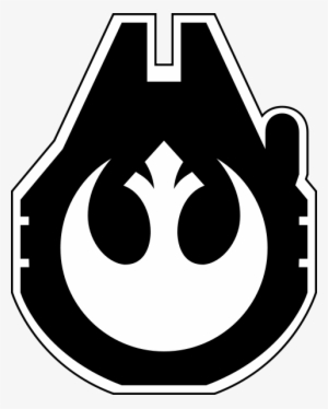 Free Download Rebel Alliance Symbol Clipart Anakin - Rebel Alliance Millennium Falcon