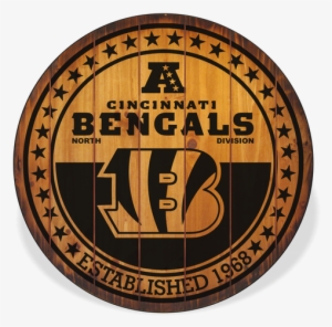 Cincinnati Bengals Barrel Top Sign