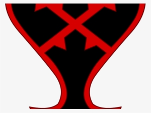 Kingdom Hearts Clipart Dark Heart - Heartless Symbol