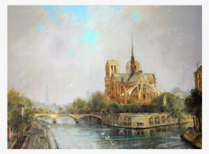 Notre Dame, Paris - Painting