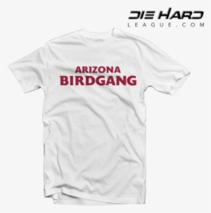 Arizona Cardinals T-shirt Bird Gang White Tee - 6 T Shirt