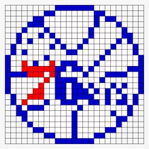 Philadelphia 76ers Perler Perler Bead Pattern / Bead - Philadelphia 76ers Pixel Art