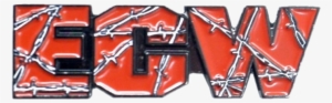 Ecw Freetoedit - Ecw Logos Enamel 2-pin Set (wrestling)