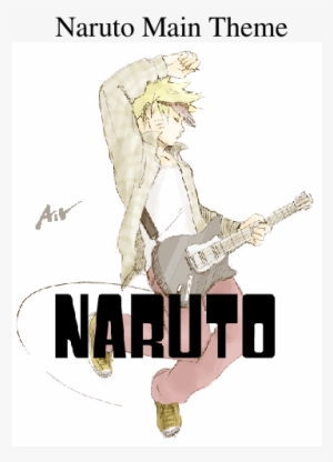 Naruto Main Theme Sheet Music 1 Of 36 Pages - Naruto Playing Guitar