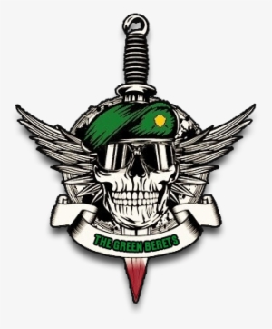 The Green Beret Is An International, Experienced, Serious, - Green Beret Skull