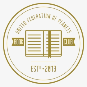 2 Minutes Generic Star Trek Book Club Badge - Book