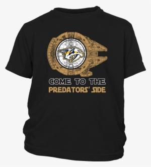 Come To The Nashville Predators' Side Star Wars Shirts - Nashville Predators