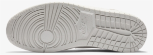 Nike Branding Is Placed On The Tongue, Side Panels - Jordan Aj1 Mid Basketball Shoe - Men's Black/metallic
