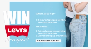 Win Levi's For A Year - Pocket