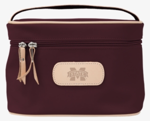 Handmade & Personalized Leather Mississippi State University - Makeup Case