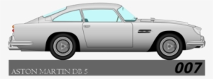 Aston Martin Db4 Aston Martin Db5 Car James Bond - Aston Martin Db5 Silhouette