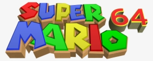 Image Super Mario Logopedia - Super Mario 64 Logo Png