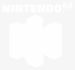 Nintendo 64 Logo Black And White - Ps4 Logo White Transparent