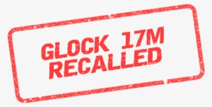 Glock 17m Recalled By Police Department - Verwenden Sie Wieder Und Recyceln Sie T-shirts Und