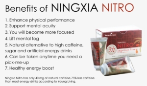 Ningxianitrobenefits - Young Living All-natural Energy Booster
