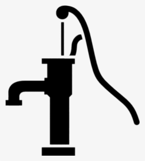 Water Pump Clipart - Hand Water Pump Icon