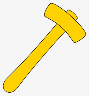 Yellow, Hammer, Tool, Garden - Yellow Hammer