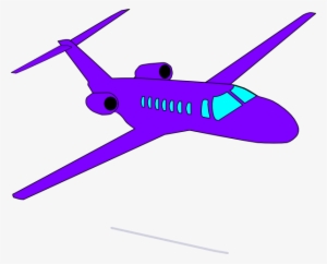 Purple Plane Clip Art - Clip Art Green Aiplane