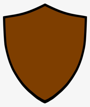 Brown Clipart Shield - Shield Logo Brown Png