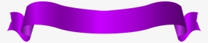 Ribbon Clipart Long Ribbon - Purple Ribbon Clip Art Png