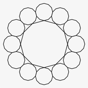 Dodecagon Ring Clipart Png