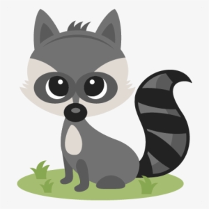 Boy Raccoon Svg Scrapbook Cut File Cute Clipart Files - Miss Kate Cuttables Raccoon