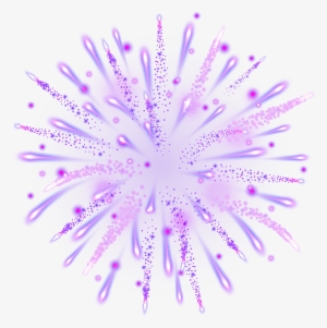 Purple - Best Fireworks Clipart Purple