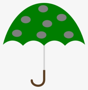 This Free Clipart Png Design Of Green Umbrella Clipart