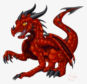 Dragon-clipart - Red Dragon Wyrmling D&d