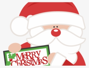 Cute Santa Clipart - Cute Merry Christmas Clipart
