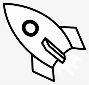 Rocket Vector Graphics - Rocket Clipart Black And White