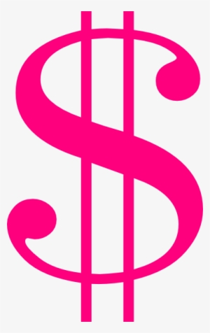 Pink Dollar Sign Png Png Transparent Stock - Money Symbol Clip Art