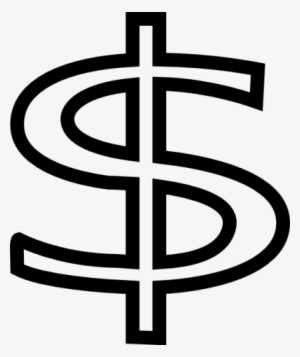 Small Dollar Sign Dp2 Clip Art At Vector Clip Art - Dollar Sign Line Art