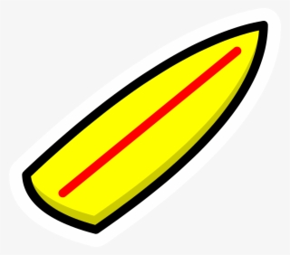 Image - Surfboard Pin - Png - Club Penguin Wiki - The - Surfboard Transparent Background