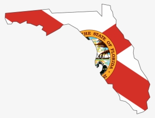 State Of Florida Png - New York Florida California