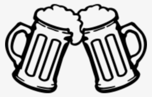 Clip Freeuse Beer Cheers Clipart Black And White