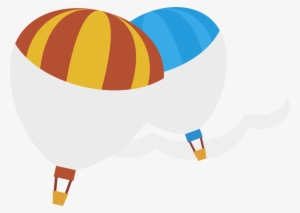 Hot Air Balloon Clipart Vector - Clip Art
