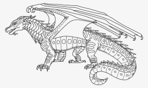 Fascinating Wings Of Fire Seawing Coloring Pages Free - Wings Of Fire Seawing Base