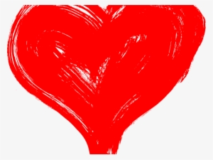 Drawn Hearts Transparent Background - Drawing