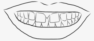 Gapped Teeth - Line Art