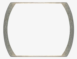 Blank Banner Outline - Circle