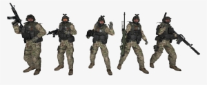 Each Member Falls Under One Of These Positions During - Cs Go Ct Character