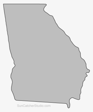 State Georgia Map Png