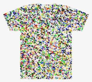 Paint Drip All Over Printed T Shirt - Active Shirt