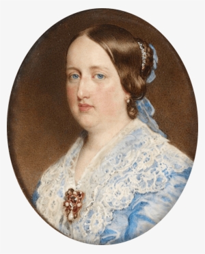 Queen Maria Ii, C1852, Painted By Sir William Charles - Queen Maria Ii Of Portugal