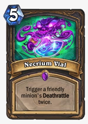 Necrium Vial Card - Boomsday Project Cards