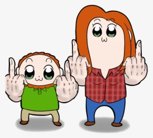 Pat Team Epic - Pop Team Epic Face Transparent