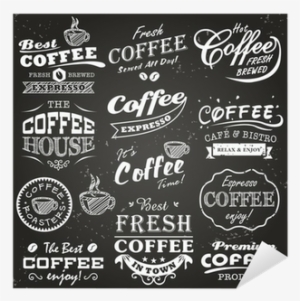 Collection Of Coffee Shop - Coffee Shop Chalkboard Design