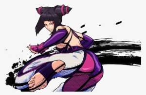 A Portrait I Did For Our Cvs3 Mugen Project This Time - Juri Street Fighter Png