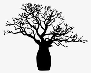 Boab Png Wedding Bell Free - Boab Tree Black And White